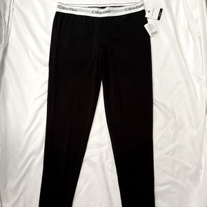 NEW Calvin Klein black leggings, size S